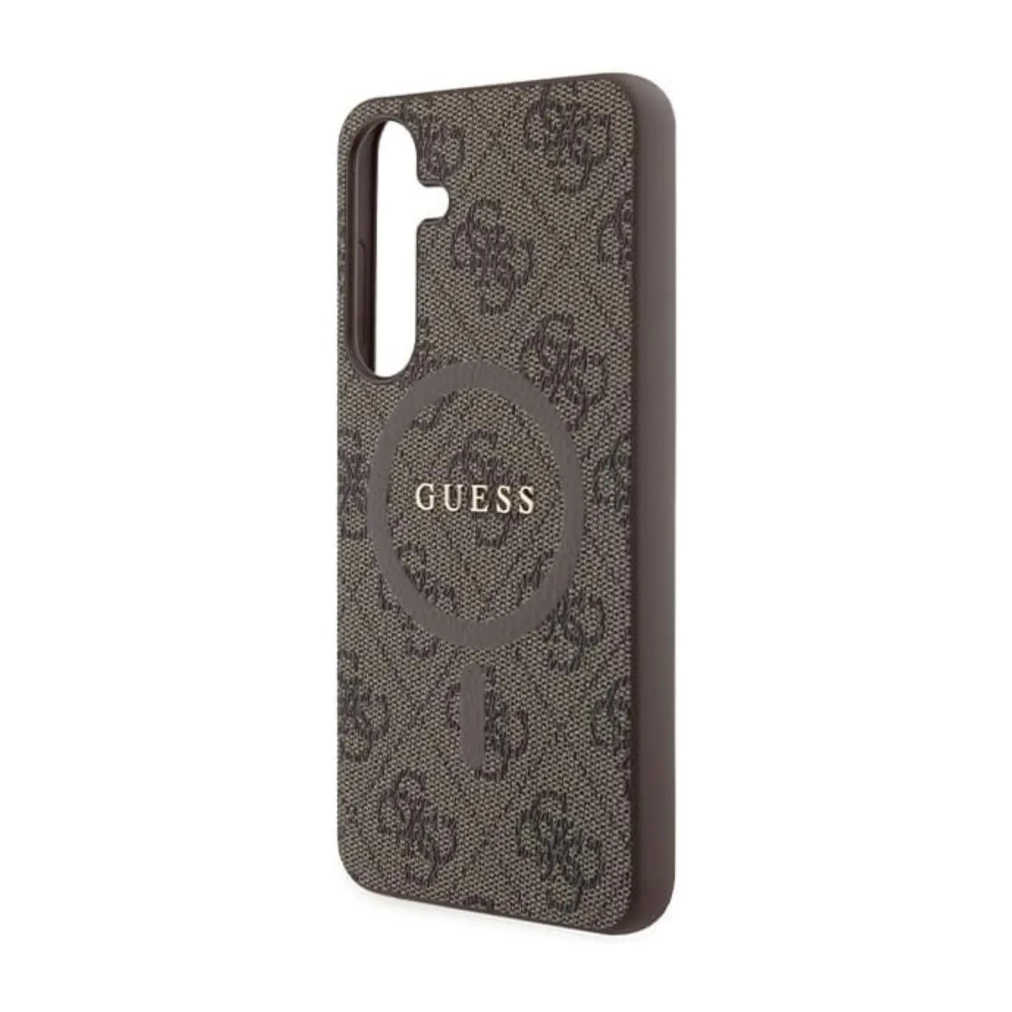 Guess 4G Leder Etui, Braun Für Magsafe - Galaxy S24+