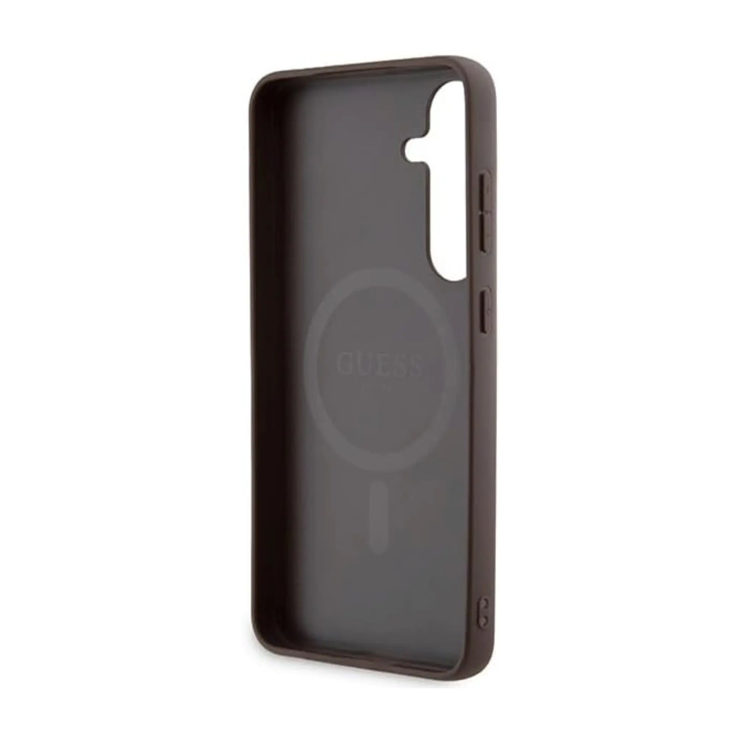 Guess 4G Leder Etui, Braun Für Magsafe - Galaxy S24+