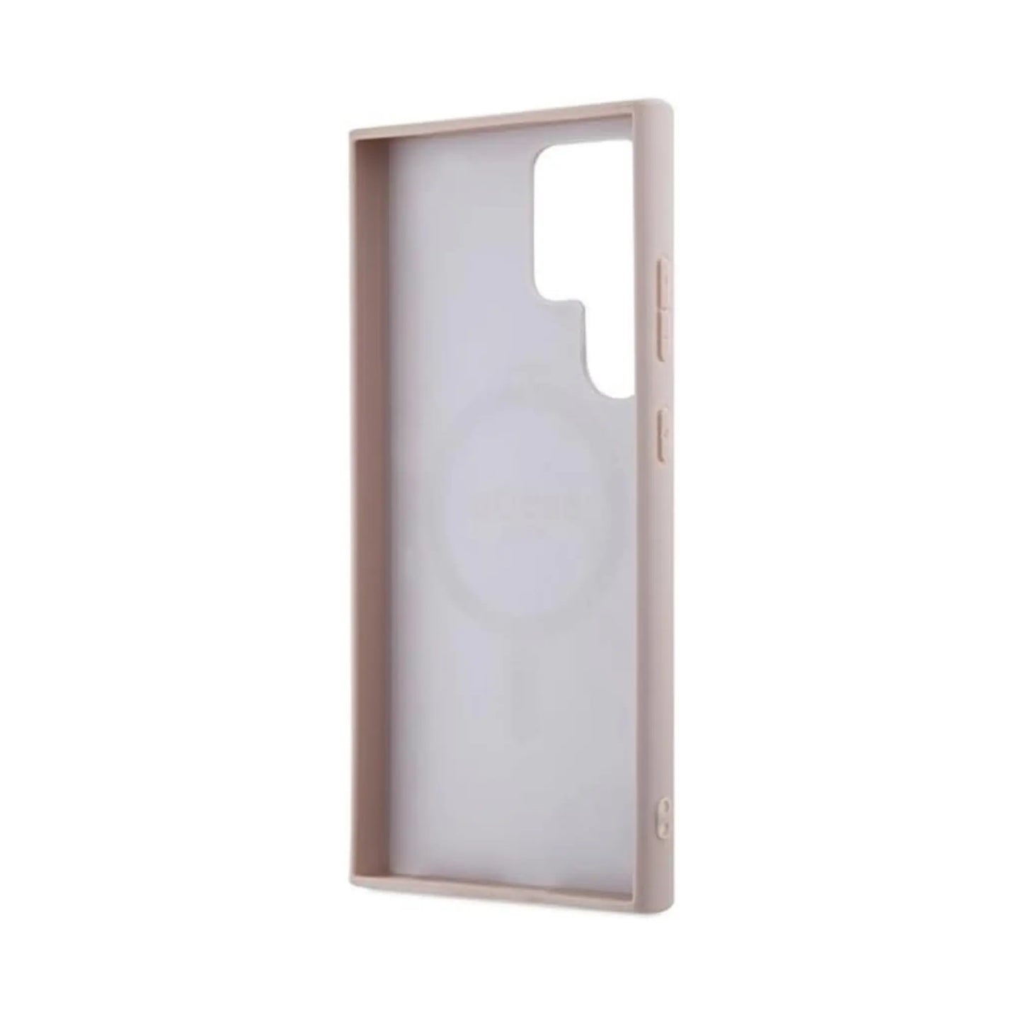 Guess Hülle Logo MagSafe Pink – Galaxy S24 Ultra