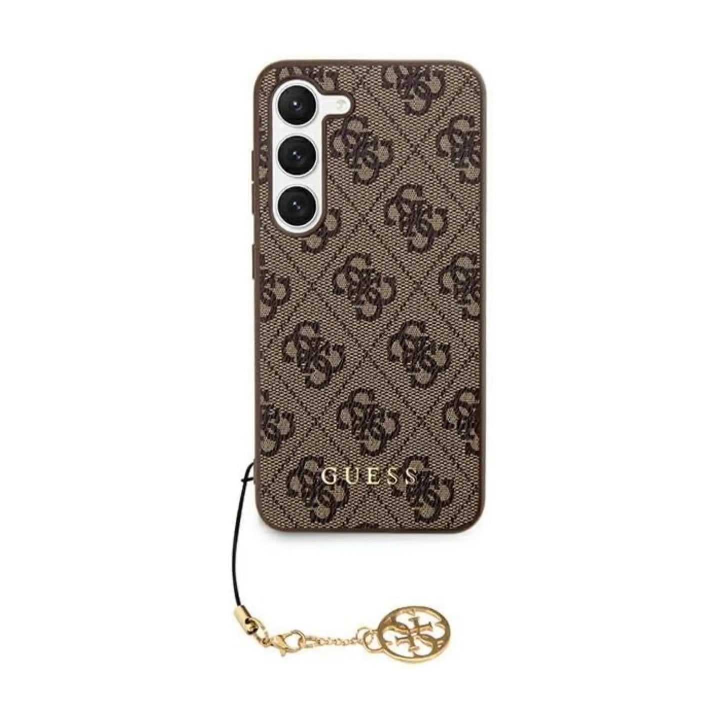 Guess Charm Hülle Braun – Samsung Galaxy S24 Plus