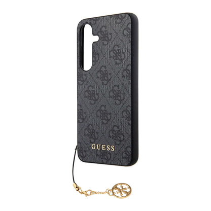 Guess Hülle 4G Charms Kollektion Schwarz – Galaxy S24+