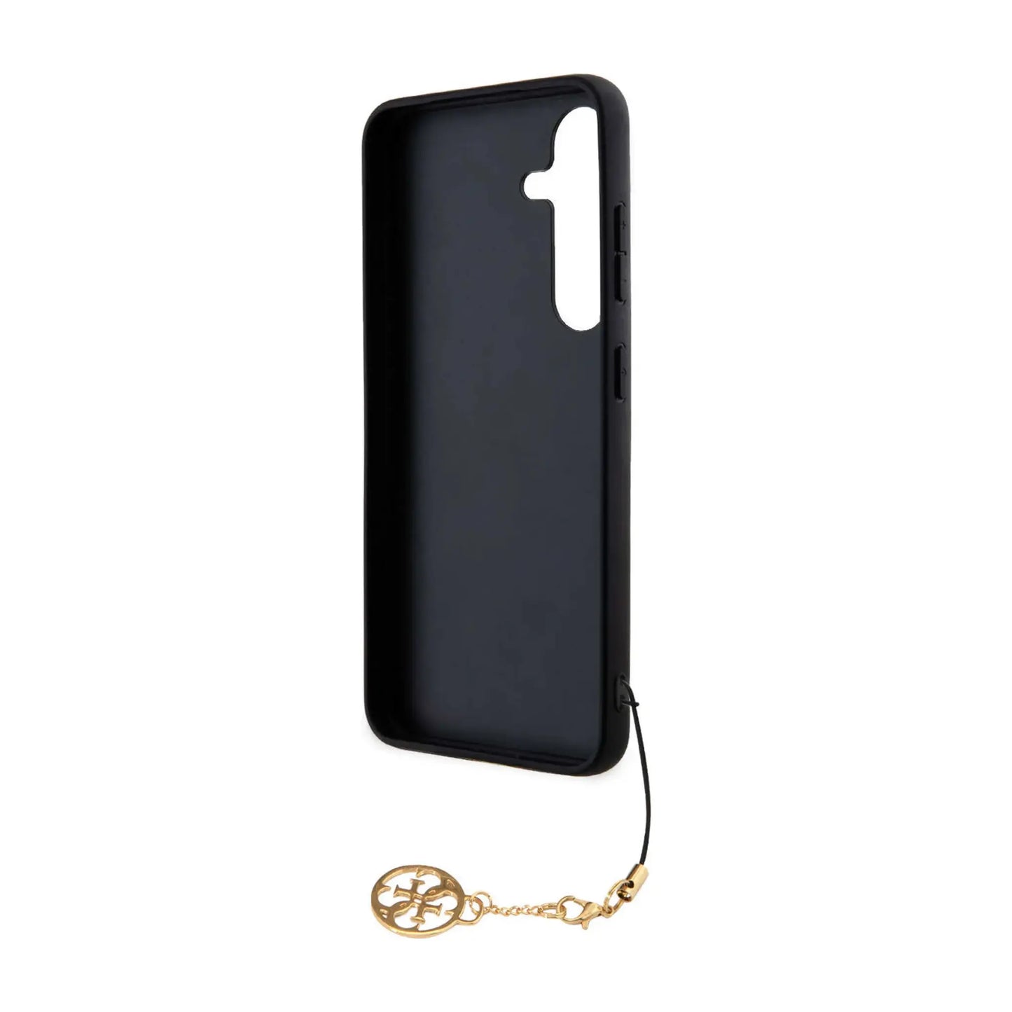 Guess Hülle 4G Charms Kollektion Schwarz – Galaxy S24+