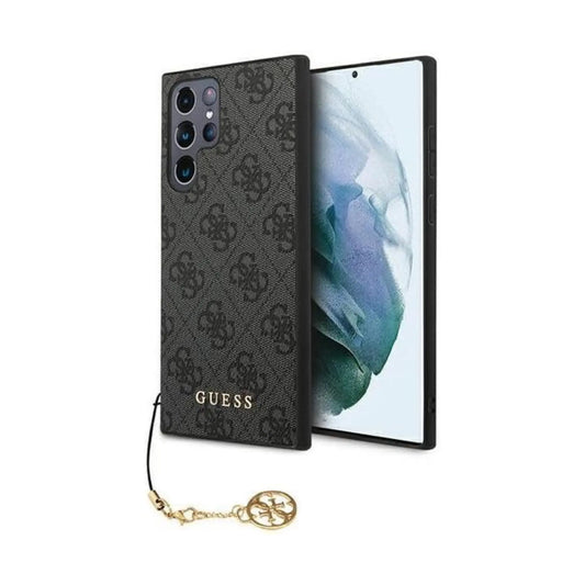 Guess 4G Charms Etui Schwarz - Galaxy S24 Ultra