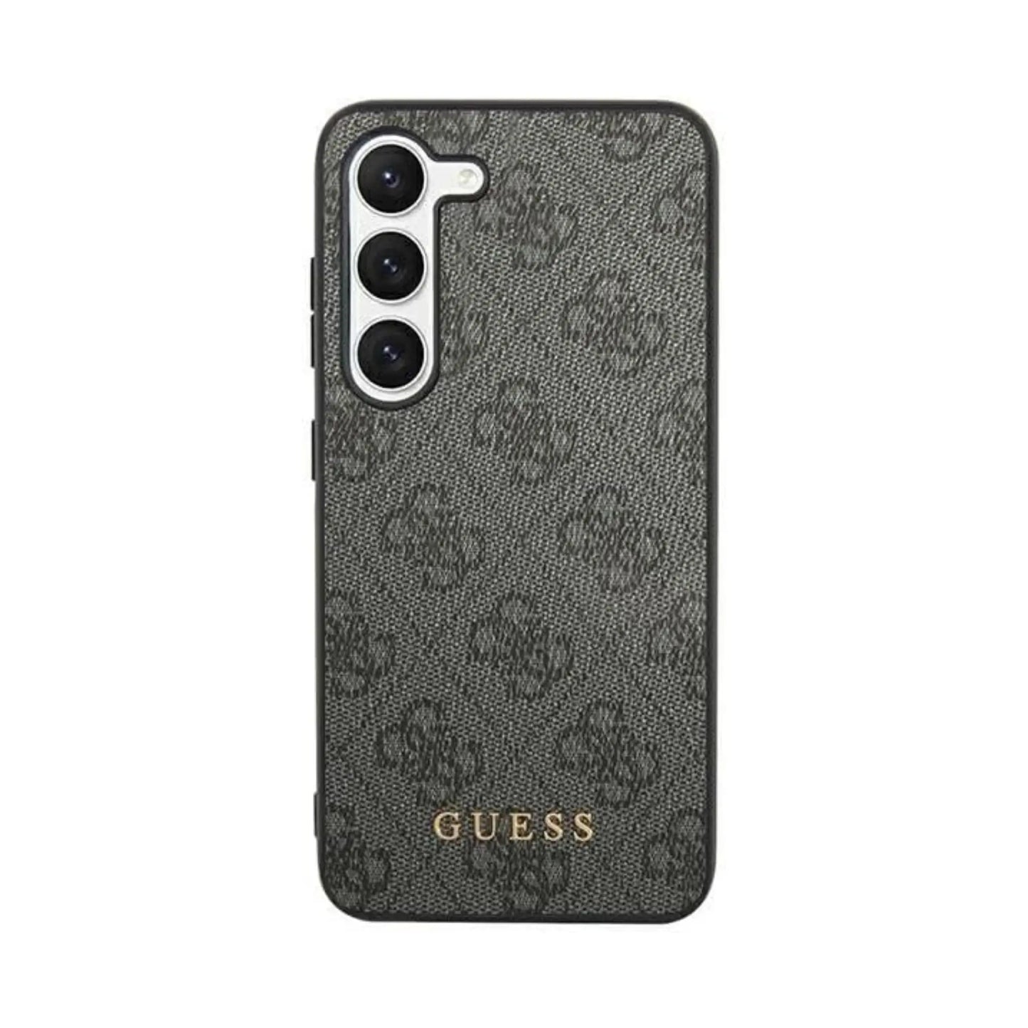 Guess 4G Gold Logo Hülle Schwarz - Galaxy S24 Plus