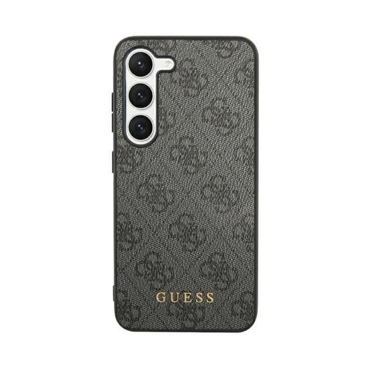 Guess 4G Gold Logo Hülle Schwarz - Galaxy S24 Plus