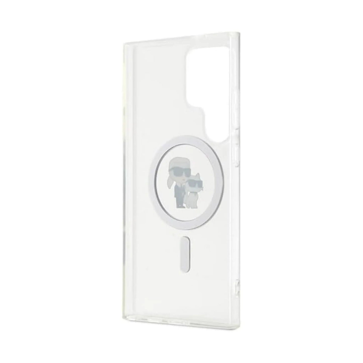 Karl Lagerfeld IML Karl & Choupette Case KLHMS24LHGKCNOT, Transparent - Samsung Galaxy S24 Ultra S928
