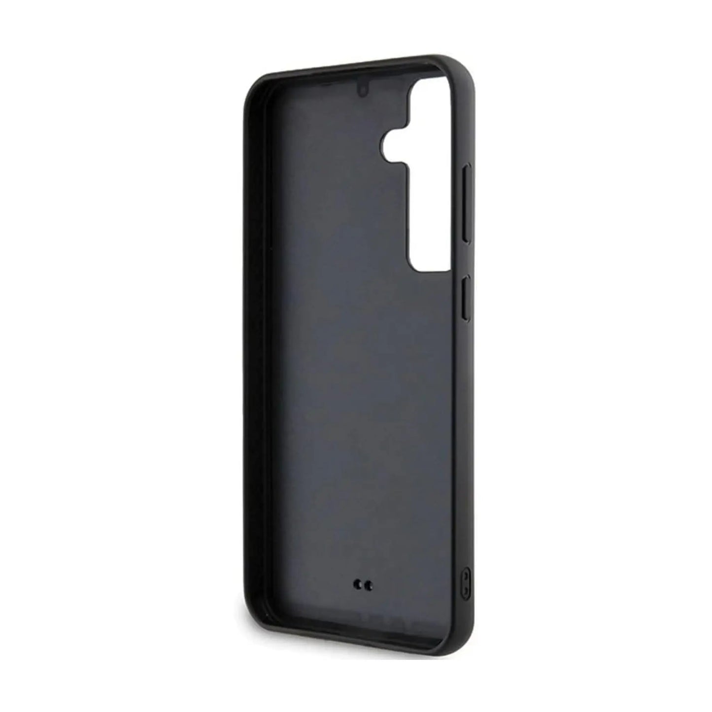 Karl Lagerfeld Saffiano Karl & Choupette Case, Schwarz - Samsung Galaxy S24