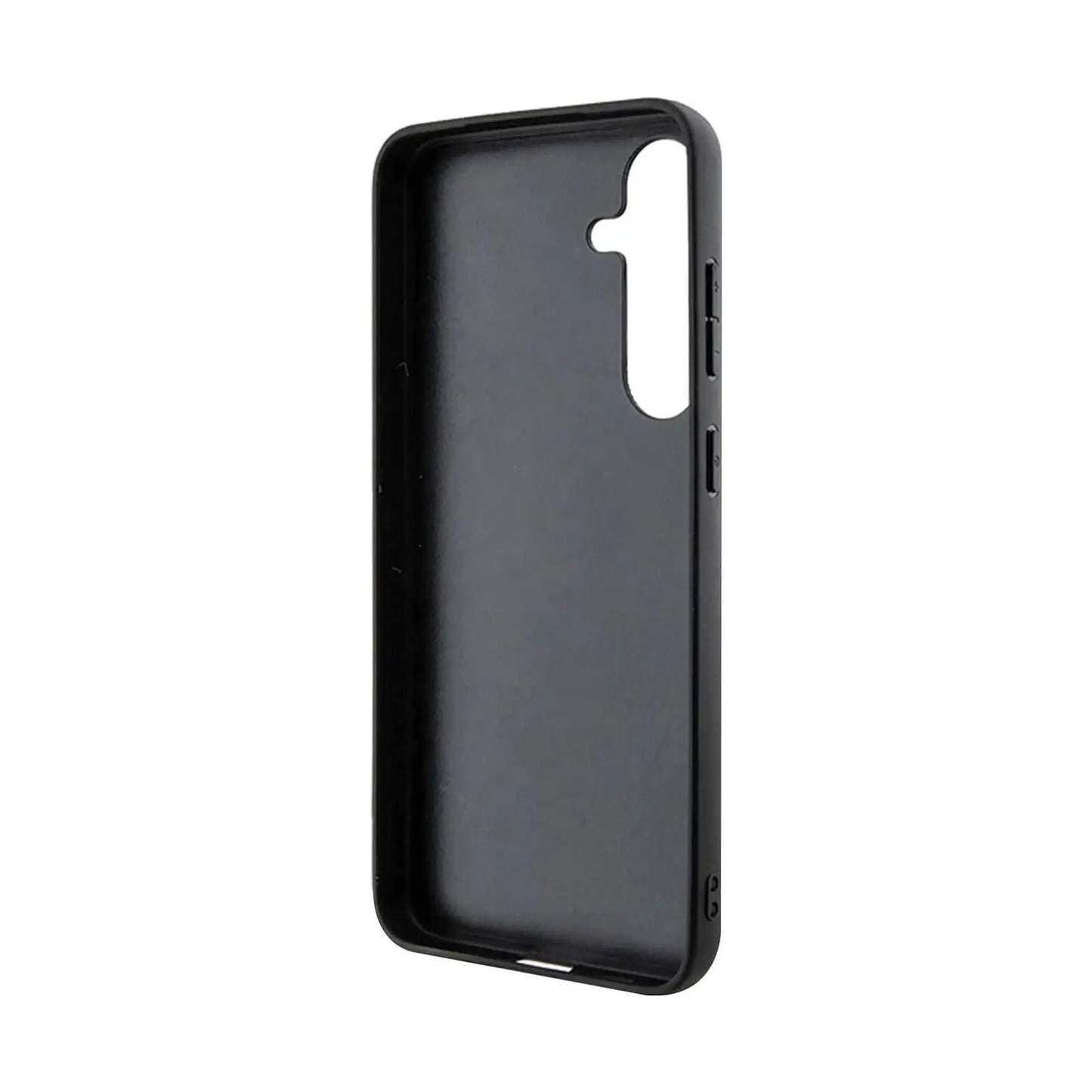 Karl Lagerfeld Saffiano Karl & Choupette Metall Pin Case, Grau - Samsung Galaxy S24