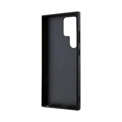Karl Lagerfeld Saffiano Karl & Choupette Metal Pin Hardcase KLHCS24LPSAKCMPG, Grau - Samsung Galaxy S24 Ultra S928