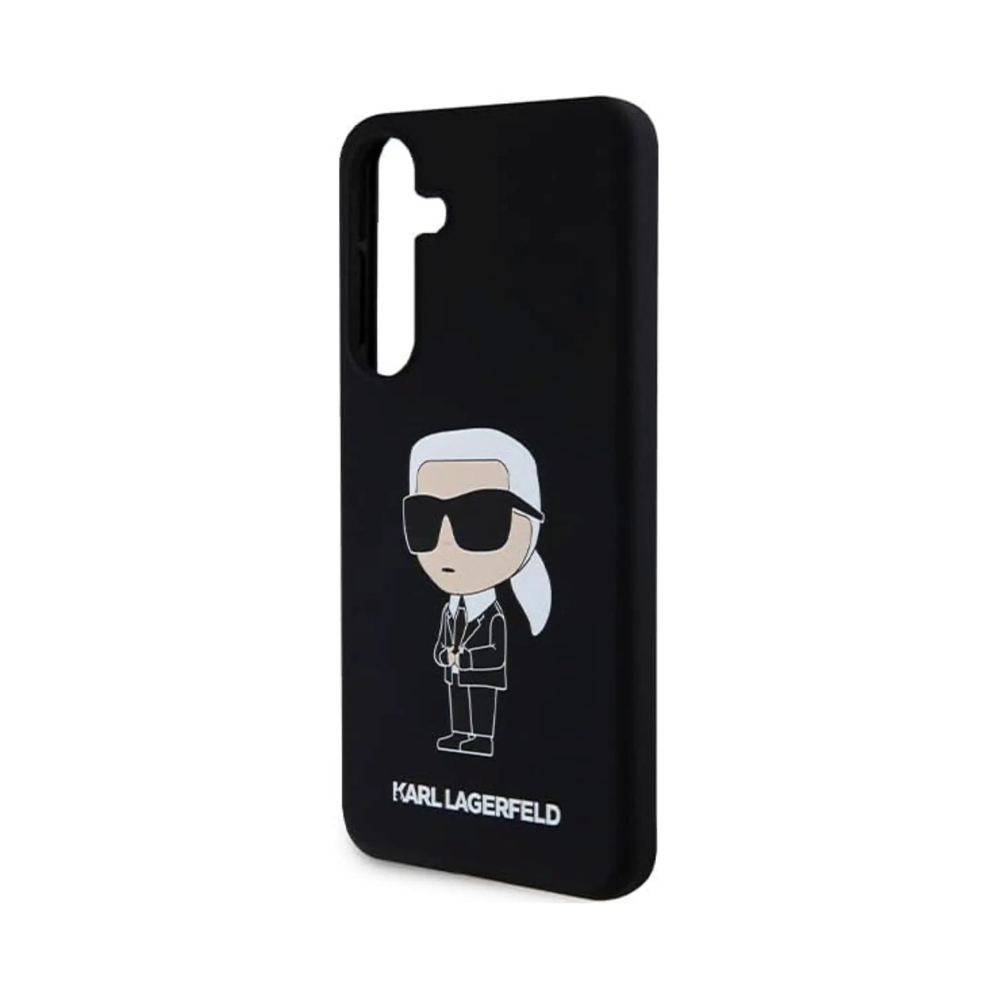 Karl Lagerfeld Silikon Ikonik Case, Schwarz – Galaxy S24