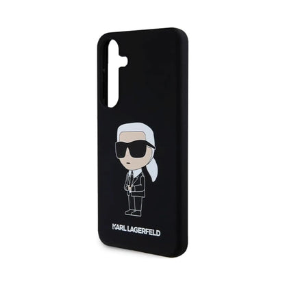 Karl Lagerfeld Silikon Ikonik Case, Schwarz – Galaxy S24