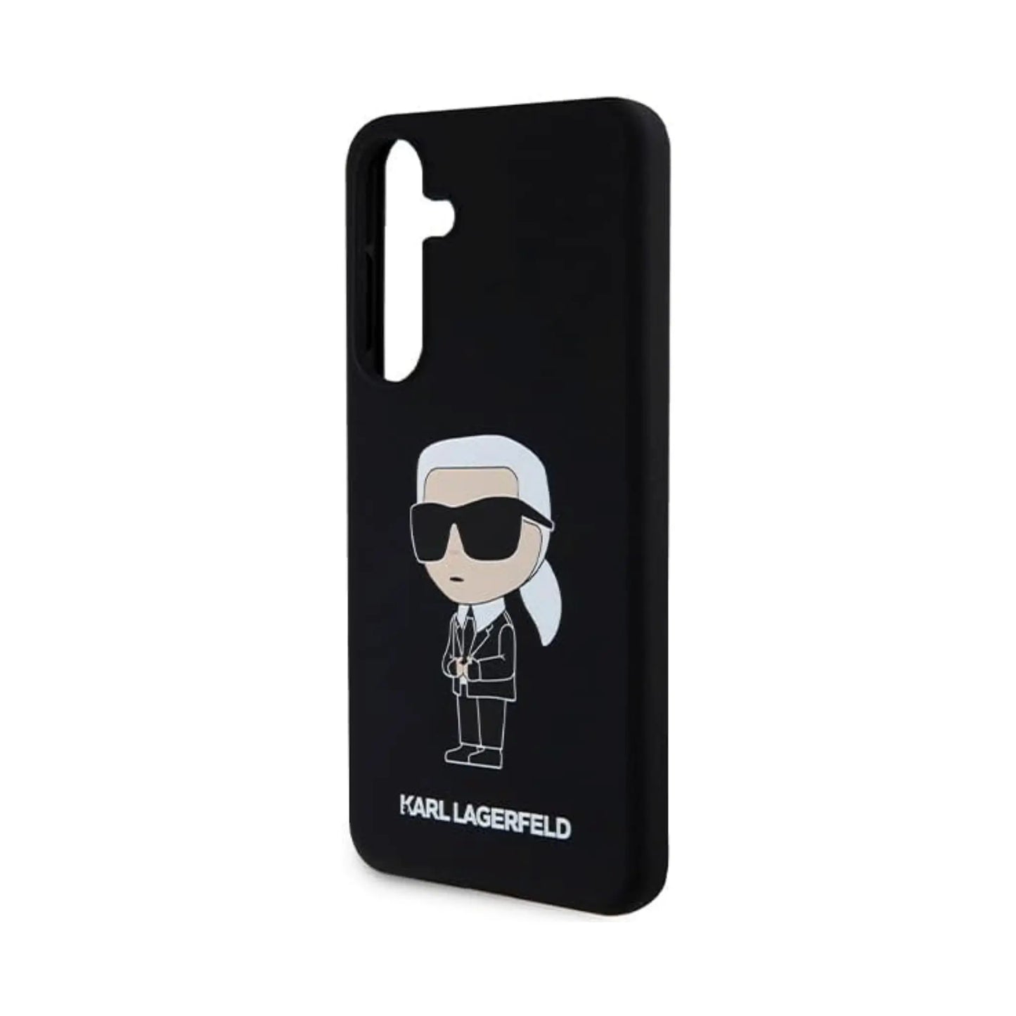 Karl Lagerfeld Silikon Ikonik Case, Schwarz – Galaxy S24+
