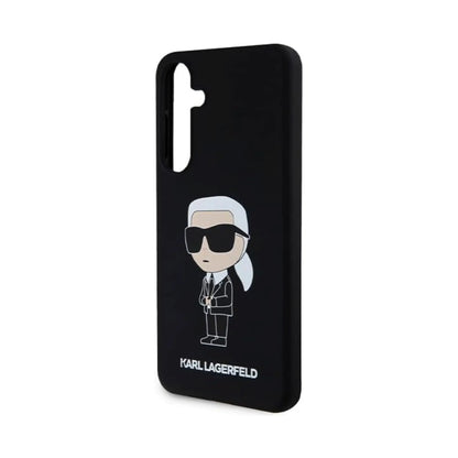Karl Lagerfeld Silikon Ikonik Case, Schwarz – Galaxy S24+