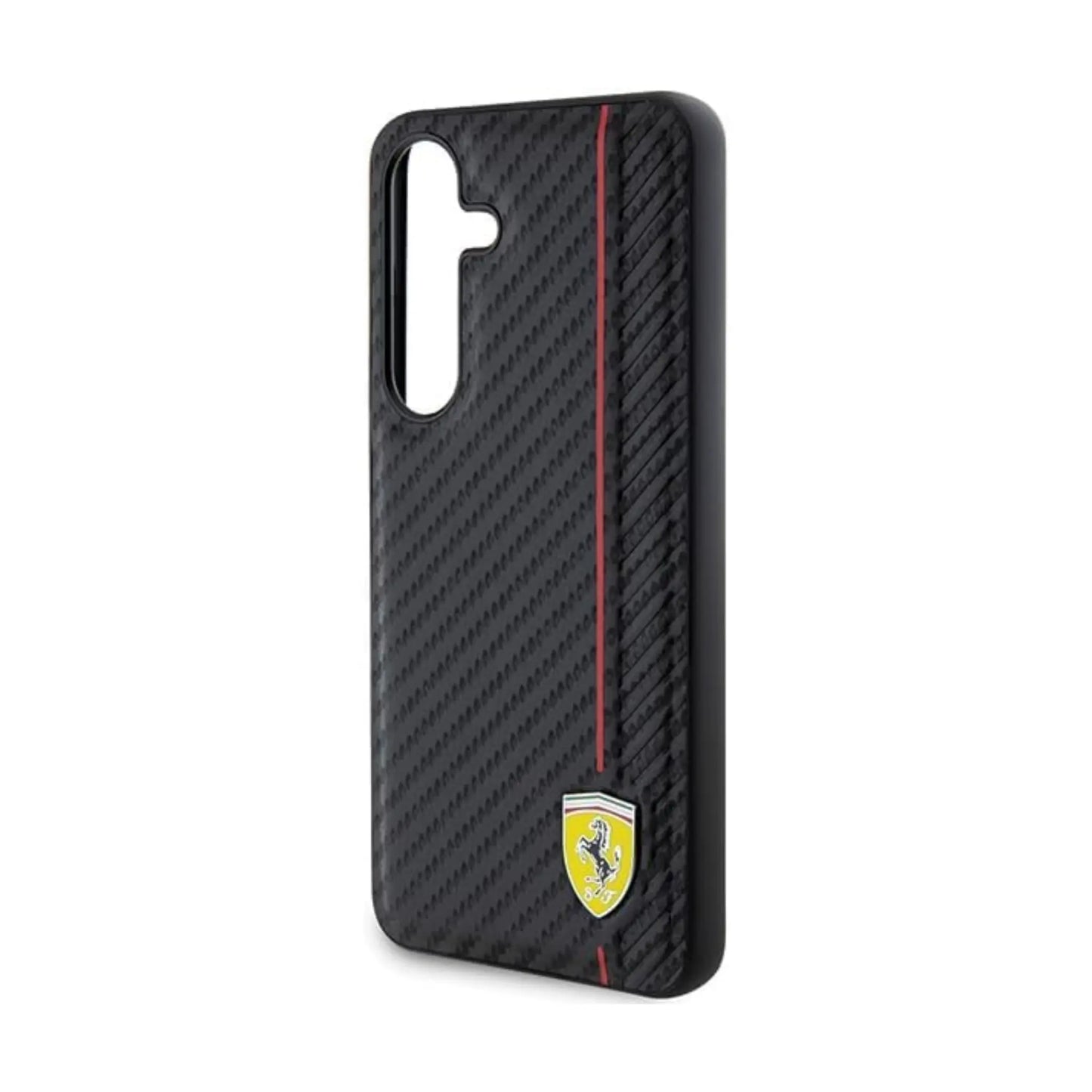 Ferrari Carbon Line Case, Schwarz – Galaxy S24