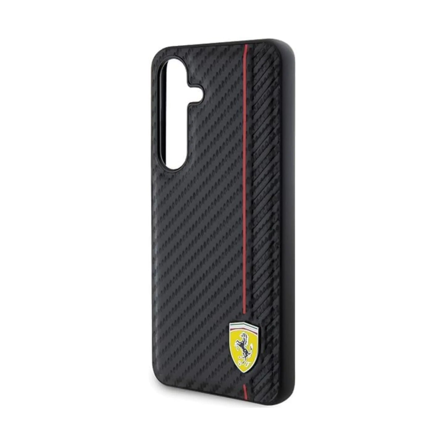Ferrari Carbon Line Case, Schwarz – Galaxy S24+