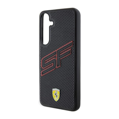 Ferrari Hülle Big SF Perforiert Schwarz – Galaxy S24