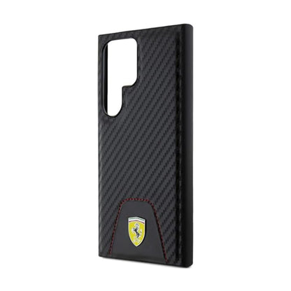 Ferrari Carbon Case, Schwarz – Galaxy S24 Ultra