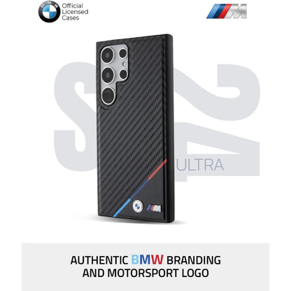 BMW Case, Schwarz - Samsung Galaxy S24 Ultra