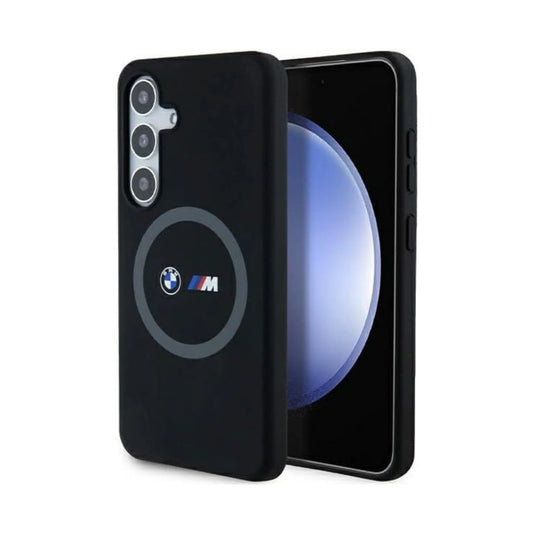 BMW M Silikon Ring Print MagSafe Case, Schwarz – Galaxy S24
