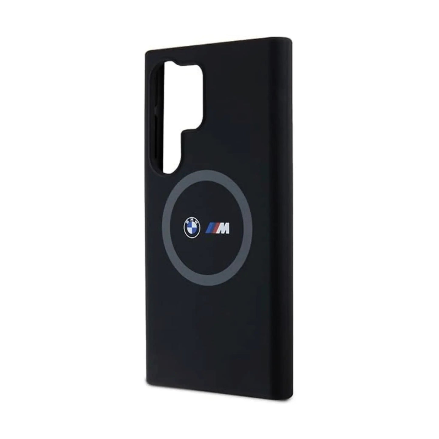 BMW Hülle M Silikon bedruckter Ring MagSafe Schwarz – Galaxy S24 Ultra