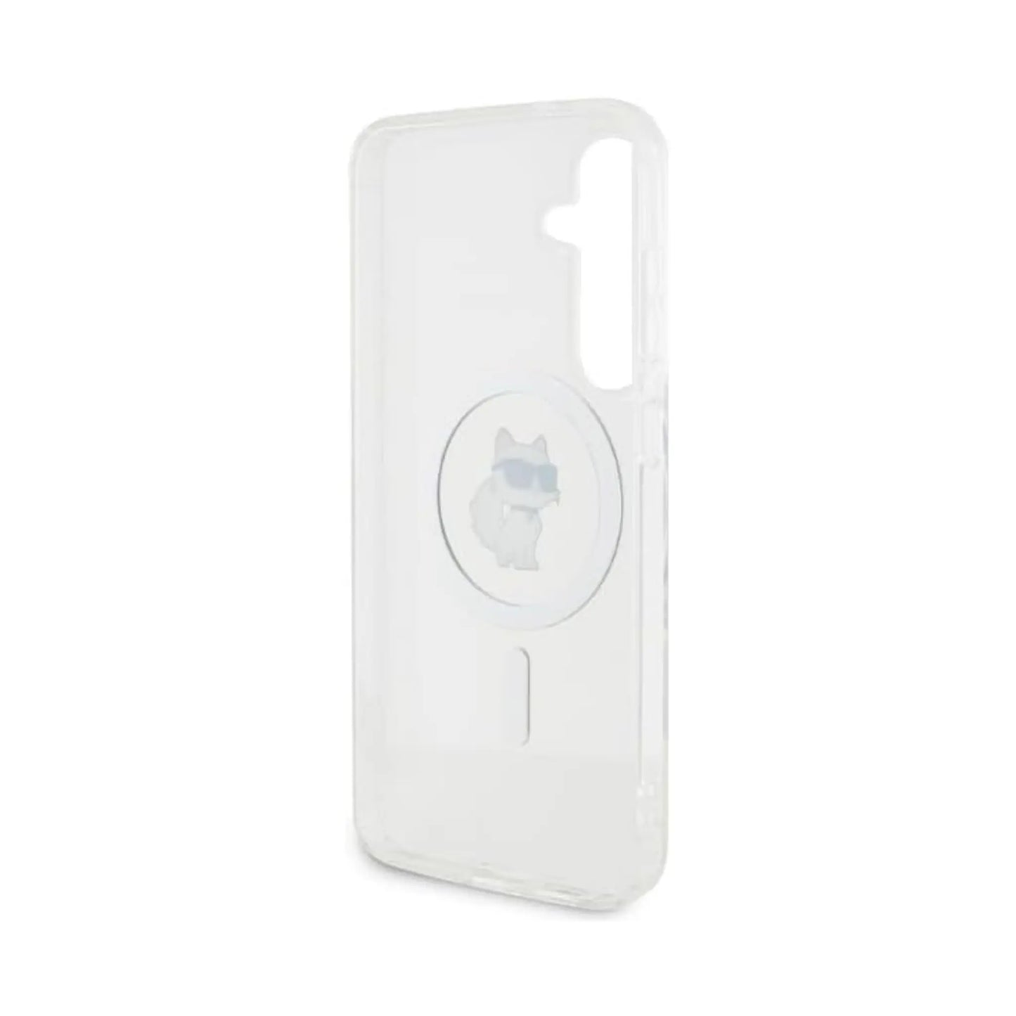 Karl Lagerfeld KLHMS24MHFCCNOT IML Choupette MagSafe Case, Transparent – Galaxy S24+