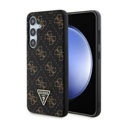 Guess 4G Triangle Case, Schwarz - Galaxy S24