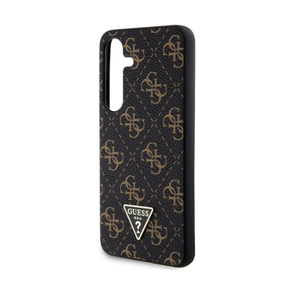 Guess 4G Triangle Case, Schwarz - Samsung Galaxy S24+