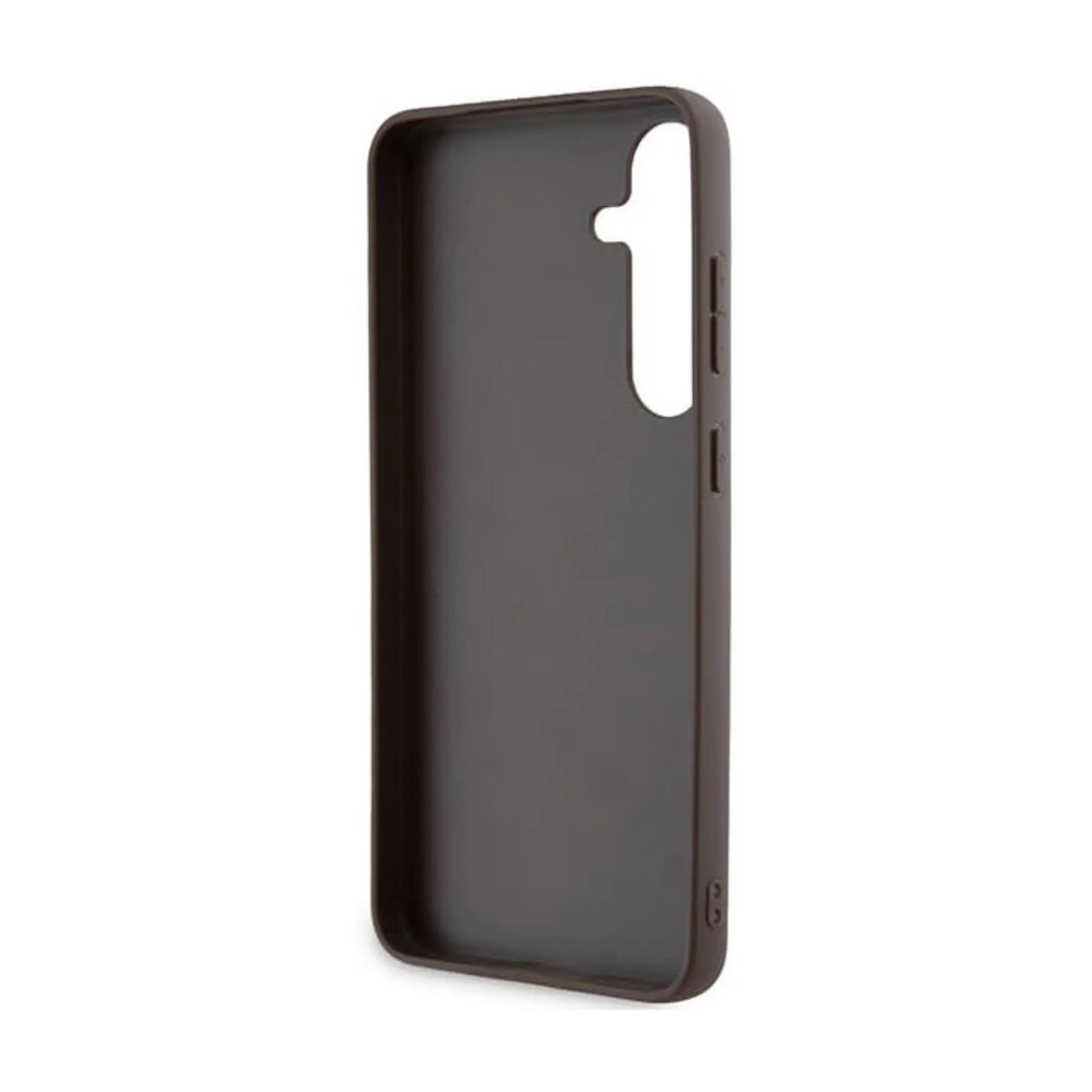 Guess 4G Dreieck Logo Case, Weiß - Galaxy S24+