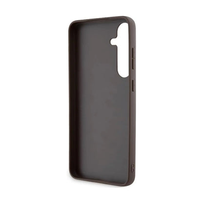 Guess 4G Dreieck Logo Case, Weiß - Galaxy S24+