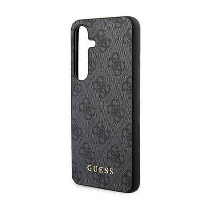 Guess Hülle 4G Metal Logo Gold Schwarz – Galaxy S24