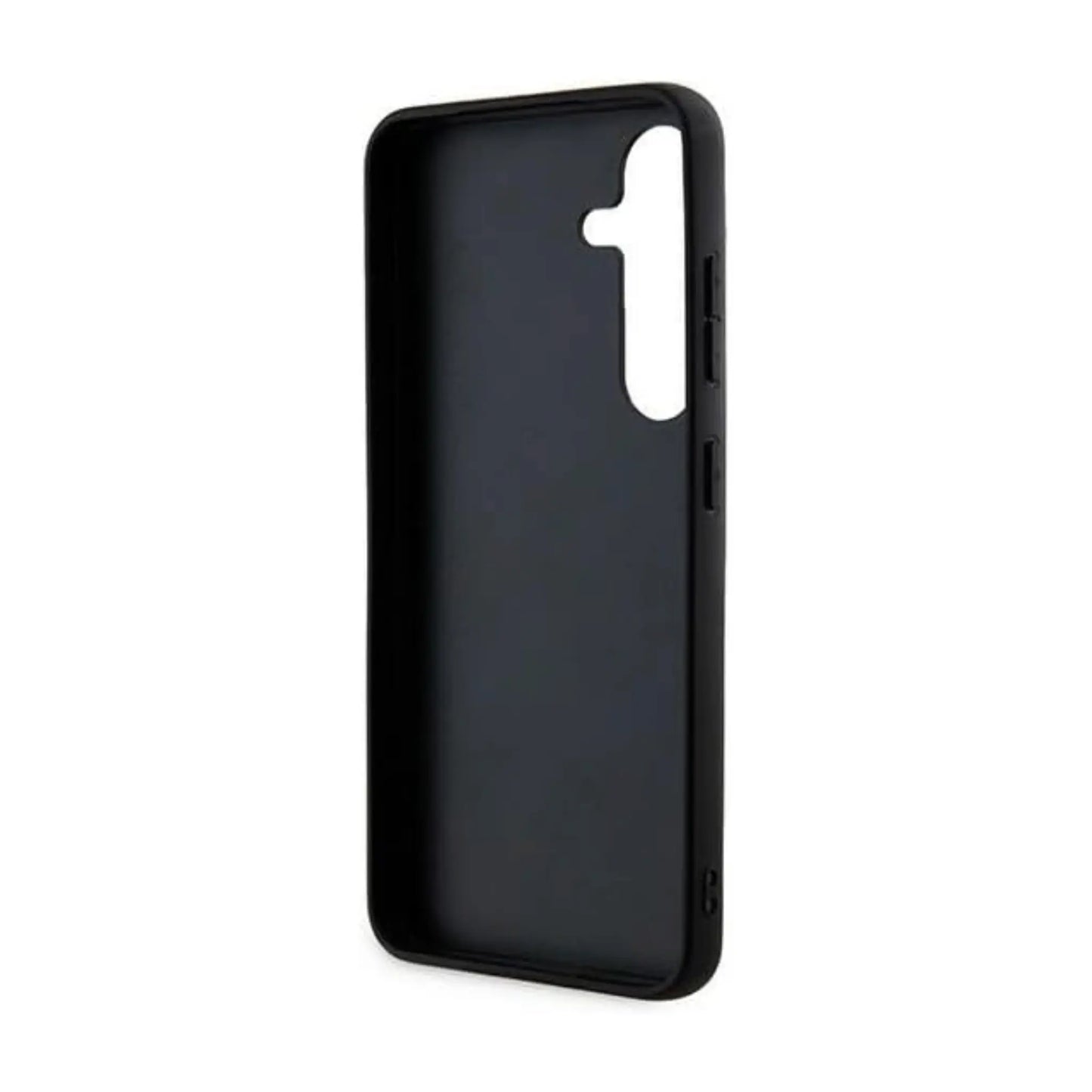Guess Hülle 4G Metal Logo Gold Schwarz – Galaxy S24