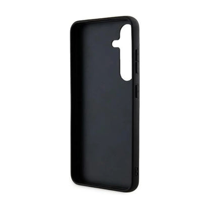 Guess Hülle 4G Metal Logo Gold Schwarz – Galaxy S24
