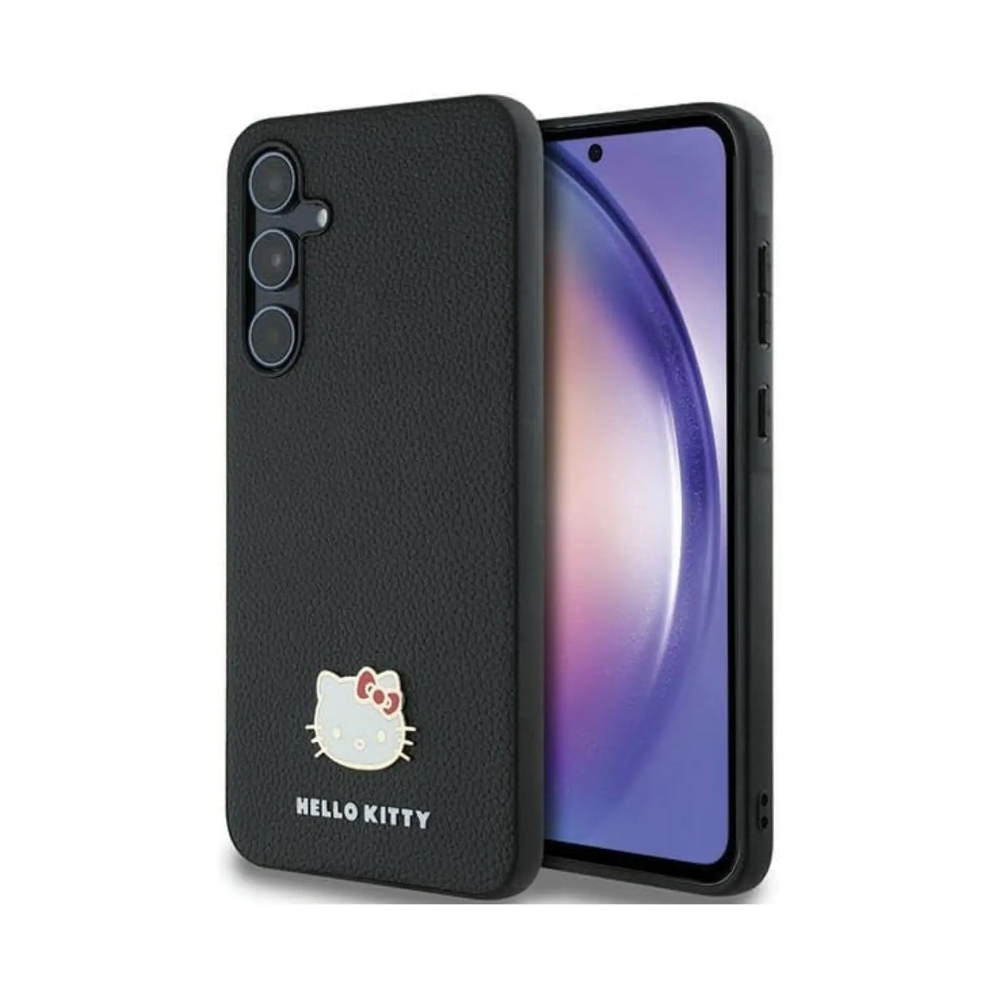 Hello Kitty HKHCSA55PGHDLMK Metal Logo Case, Schwarz – A55 / A556