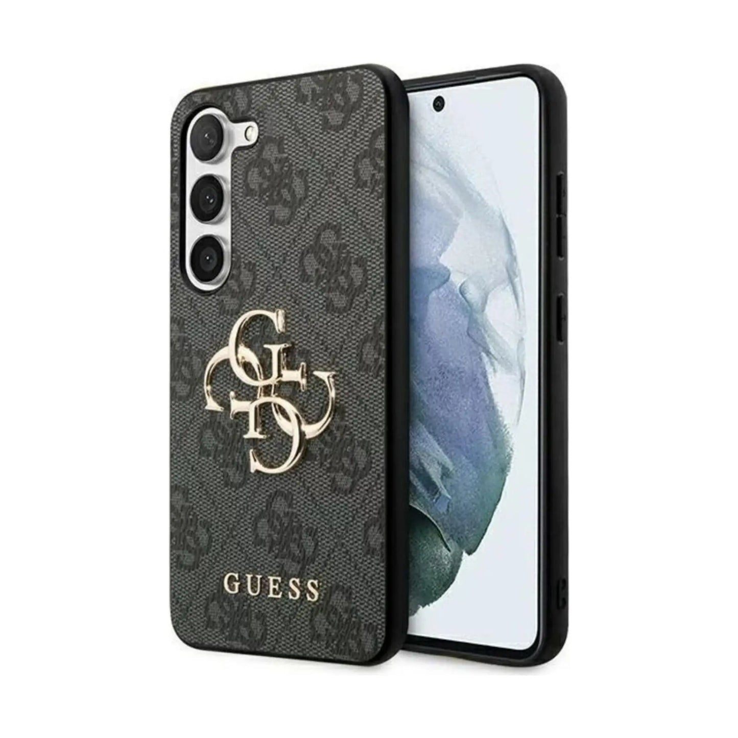 Guess Hülle HardCase 4G Big Metal Logo Schwarz – Galaxy A55