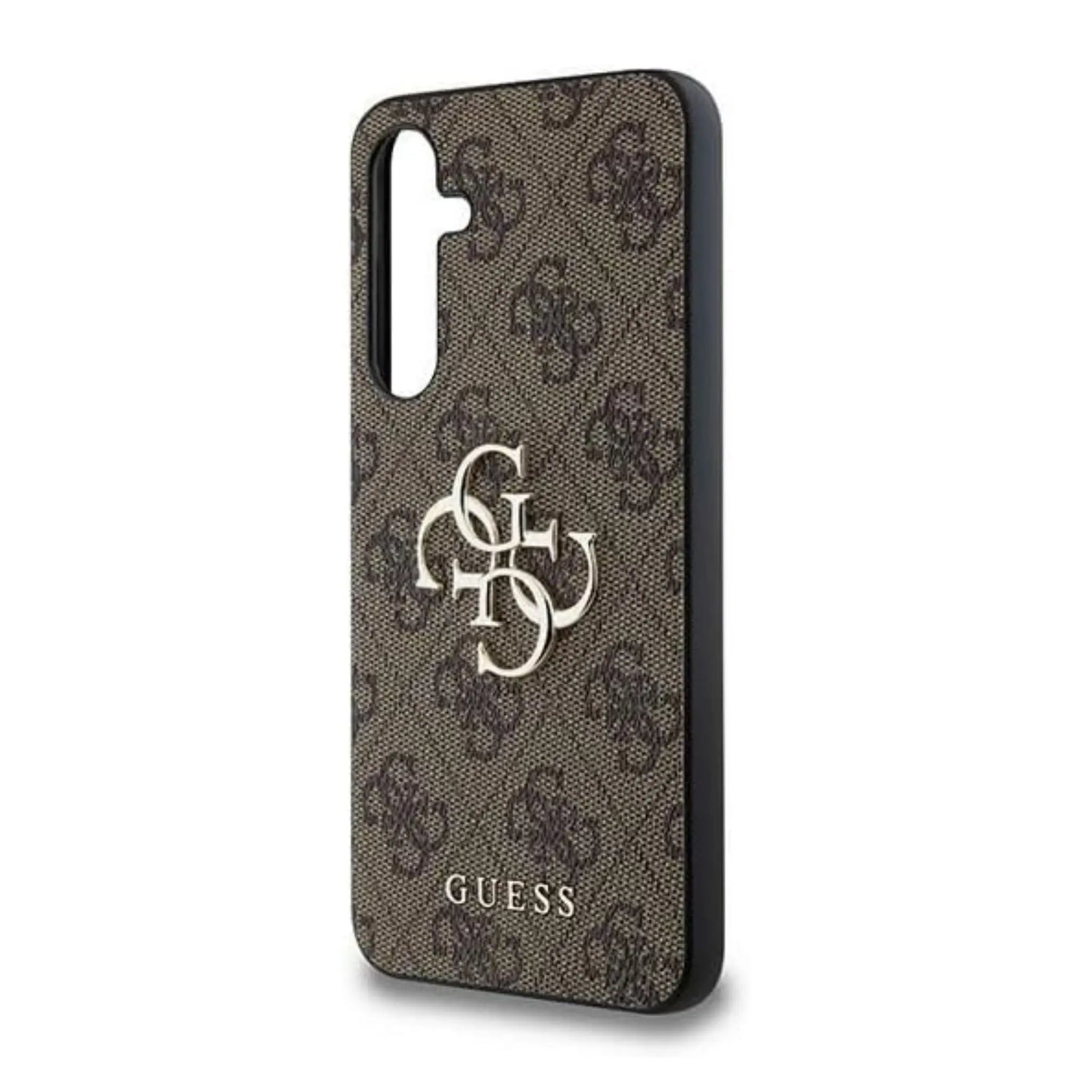 Guess Hülle 4G Big Metal Logo Braun - Galaxy A35