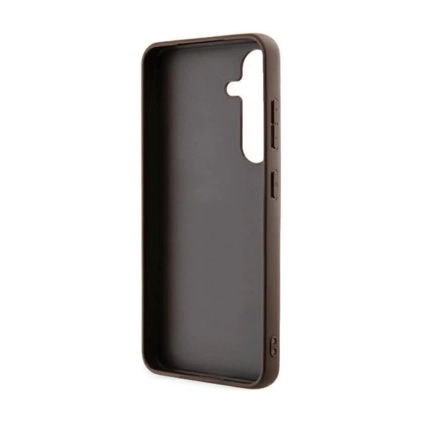 Guess Hülle 4G Big Metal Logo Braun - Galaxy A55