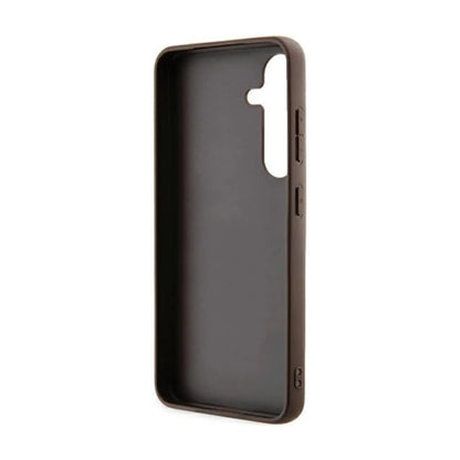 Guess Hülle 4G Big Metal Logo Braun - Galaxy A55