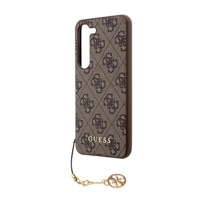 Guess Hülle 4G Charms Collection Braun - Galaxy A35