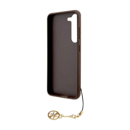 Guess Hülle 4G Charms Collection Braun - Galaxy A35