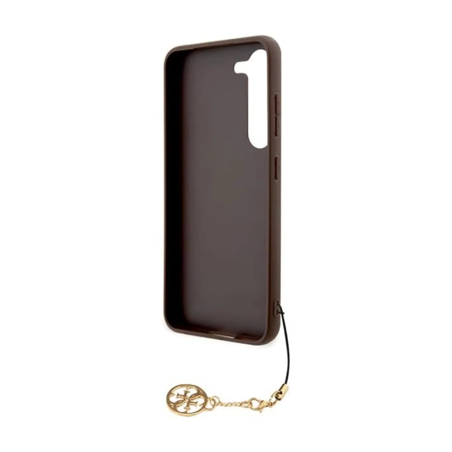Guess 4G Charms Hülle – Galaxy A55 Braun