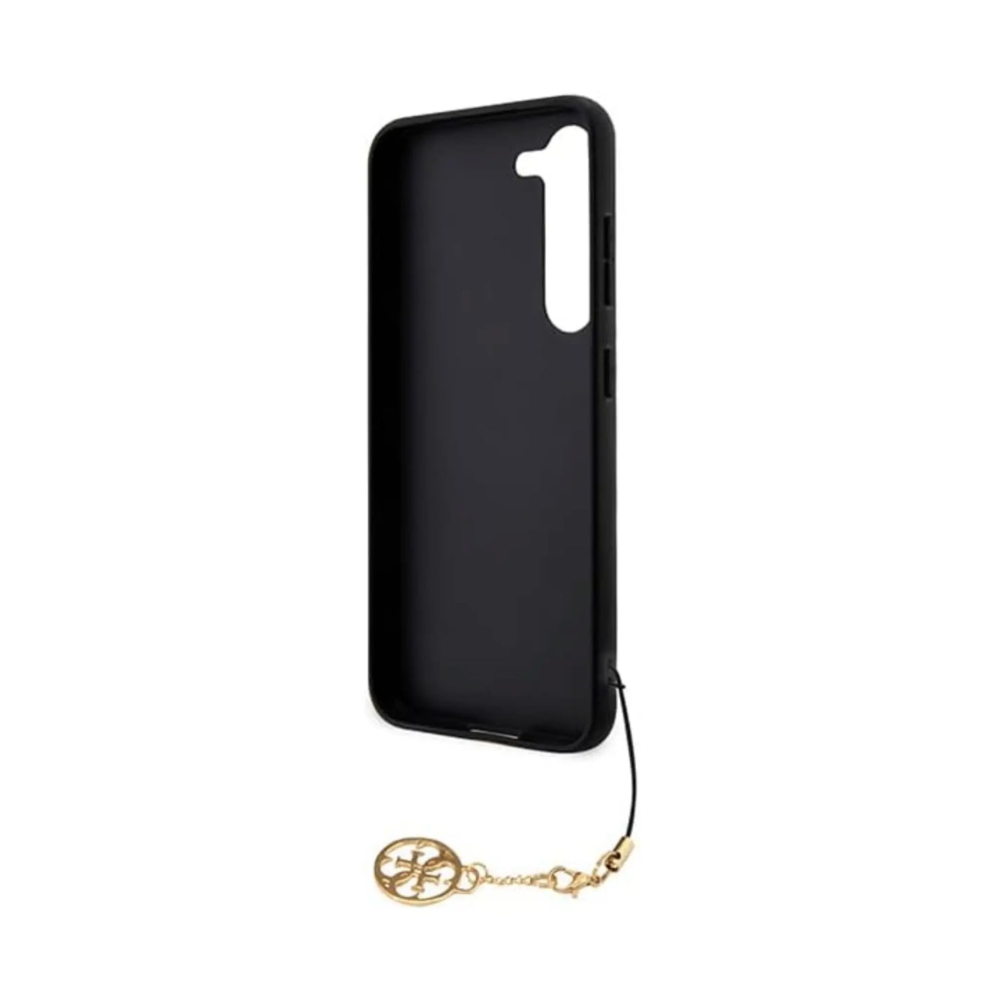Guess 4G Charms Hülle – Galaxy A35 Schwarz