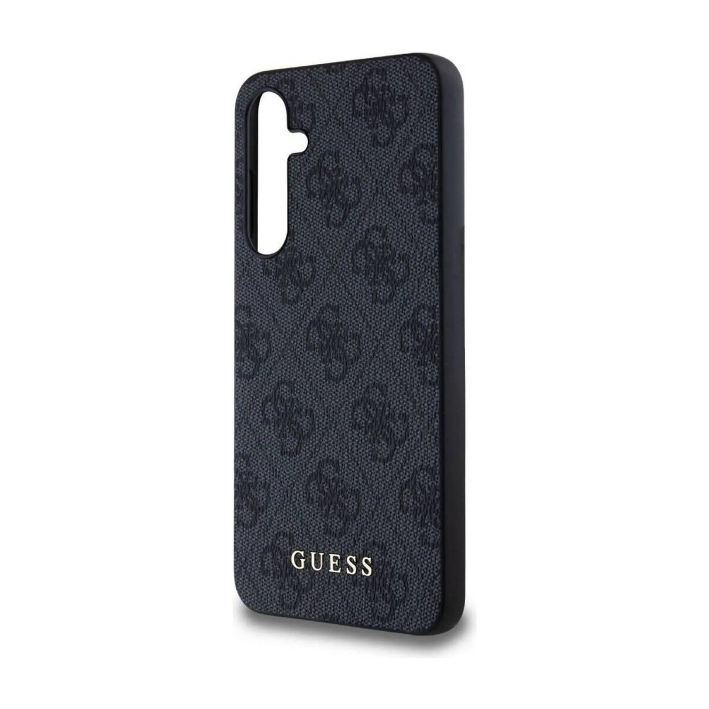 Guess Hülle 4G Metal Gold Logo Schwarz – Galaxy A55