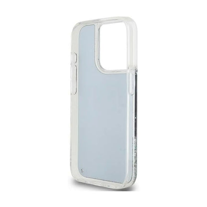 DKNY Hülle Liquid Glitter Big Logo Schwarz – iPhone 15 Pro