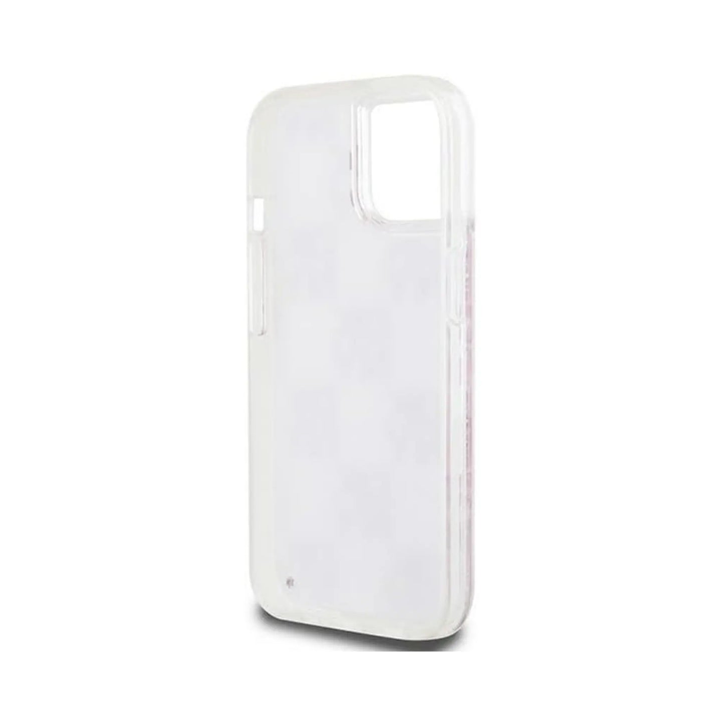 DKNY Hülle Liquid Glitter Multilogo Pink – iPhone 13/14/15