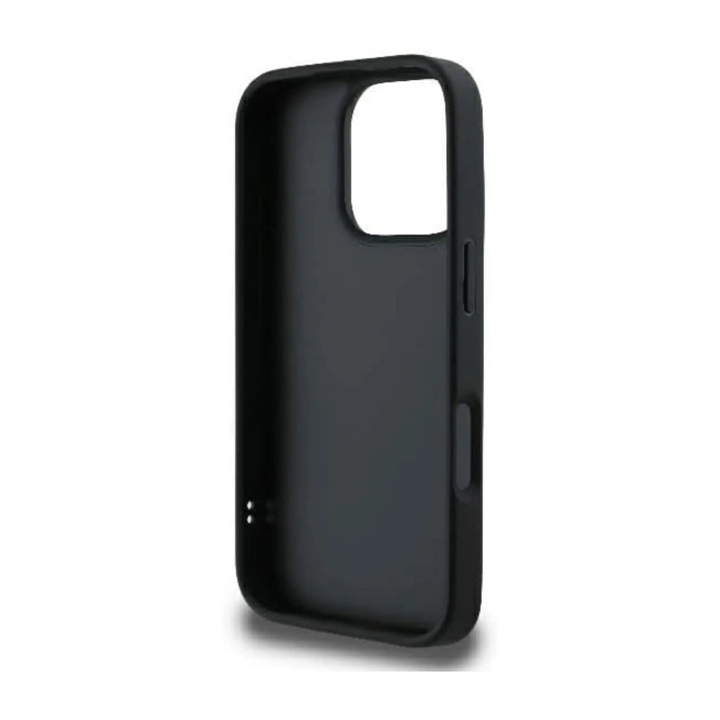 Karl Lagerfeld Quilted Signature Hülle Schwarz – iPhone 16 Pro