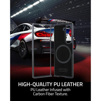 BMW Hülle BMHMZFD623PUDTK Carbon Tricolor Schwarz – Galaxy Z Fold6