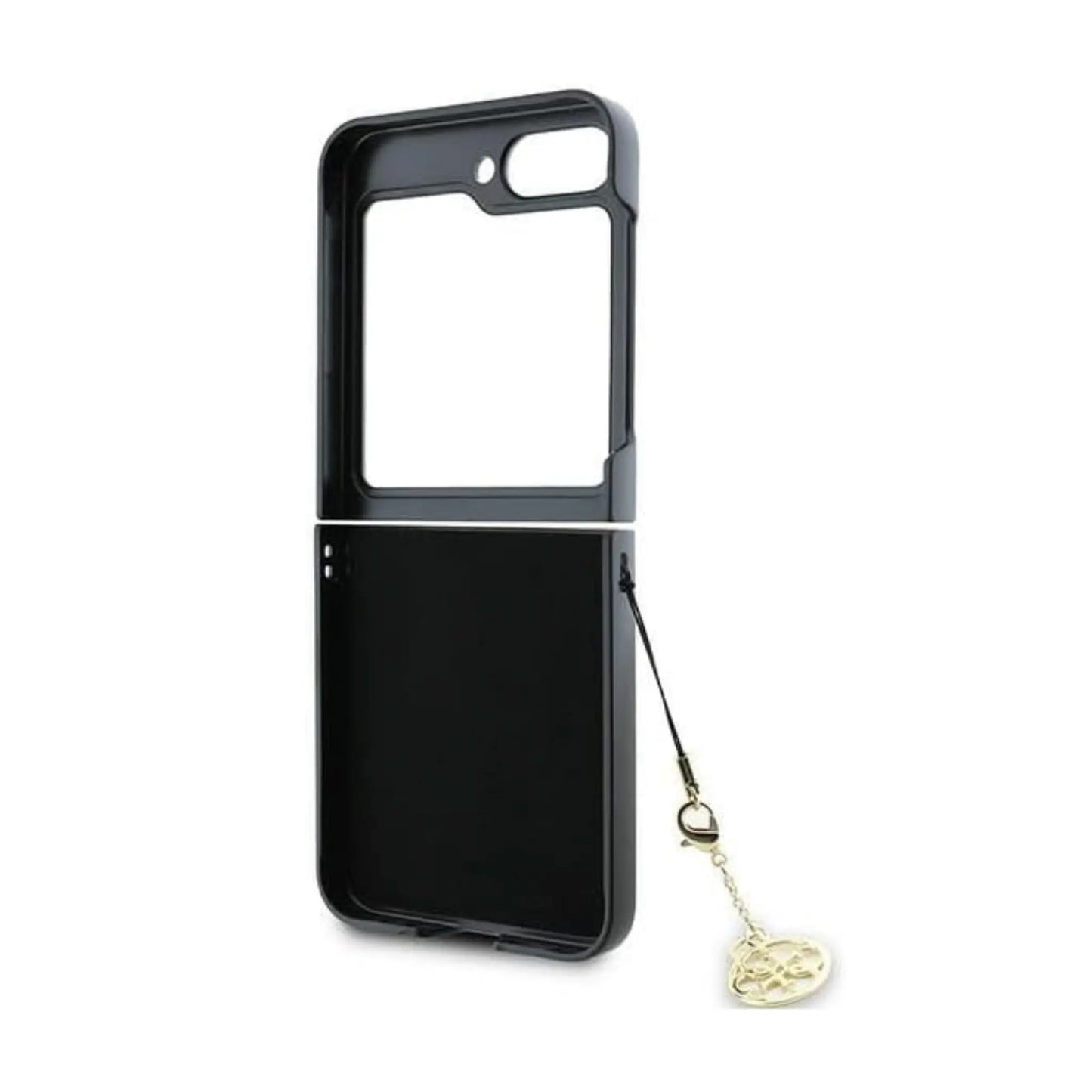 Guess Charm Anhänger – Samsung Galaxy Z Flip 6 Gehäuse Braun