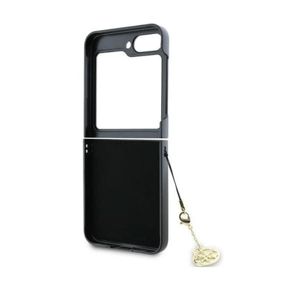 Guess Charm Anhänger – Samsung Galaxy Z Flip 6 Gehäuse Braun