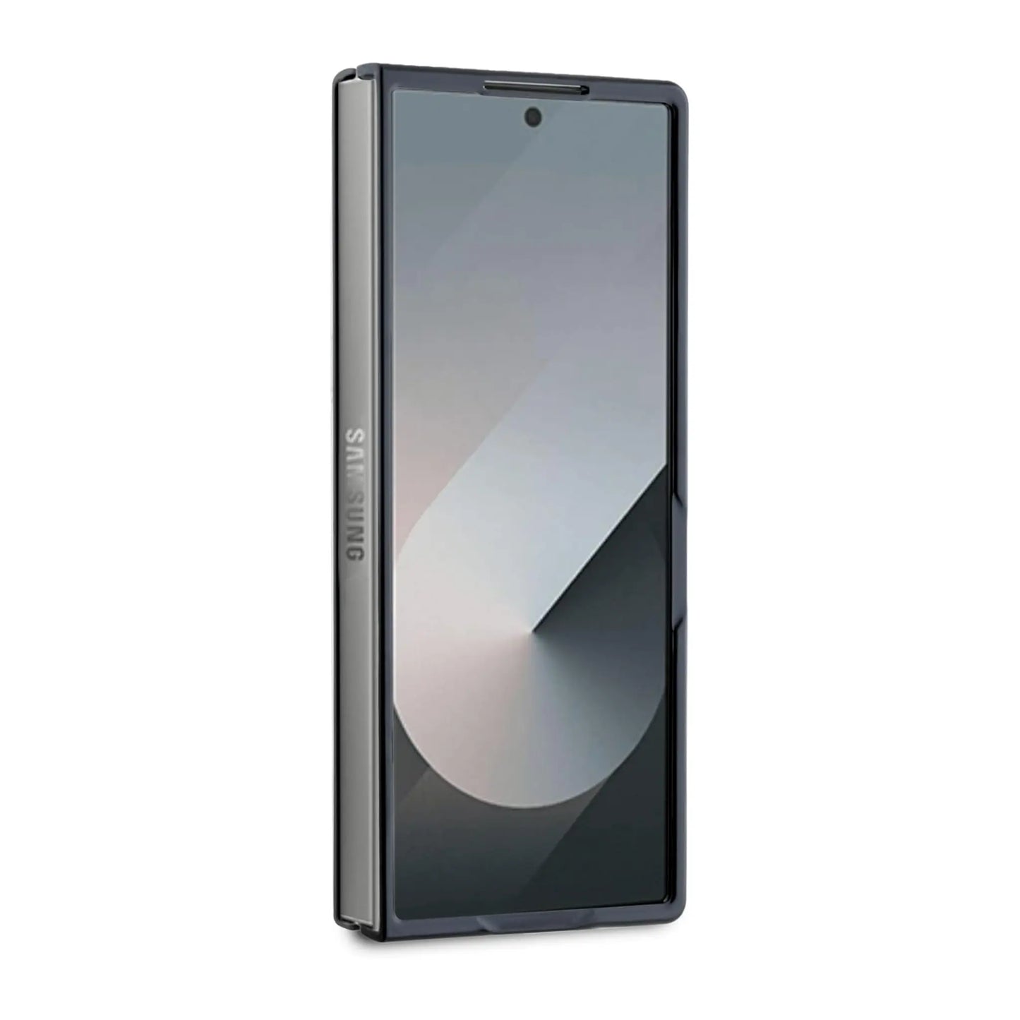 Karl Lagerfeld Hülle KLHCZFD6PGKSKIHK Saffiano Monogram Head Pin Schwarz – Galaxy Z Fold6