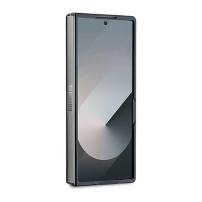 Karl Lagerfeld Hülle KLHCZFD6PGKSKIHK Saffiano Monogram Head Pin Schwarz – Galaxy Z Fold6